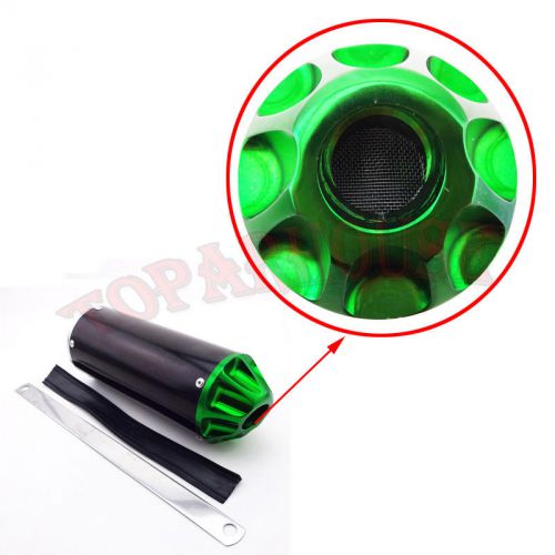 28mm aluminum exhaust muffler fit pit dirt bike 50cc 110cc 125cc crf50 xr50 ssr