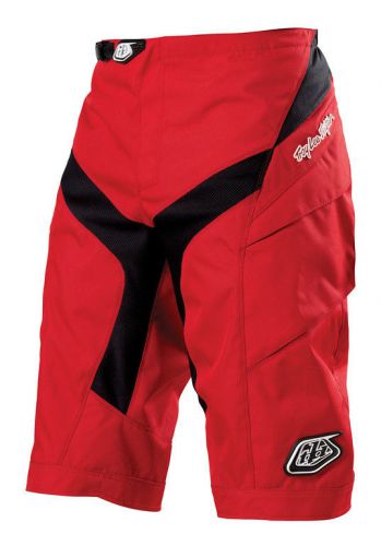 Troy lee designs moto bicycle shorts red