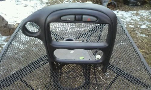 Pontiac grand am radio dash bezel oem. 2000