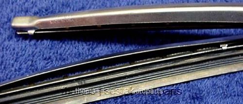 Nos 15&#034; trico &#034;peaked&#034; wiper blades - lines on refills - gm corvette early 1967