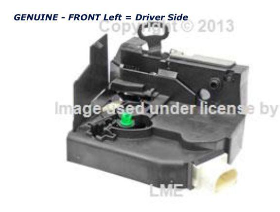 Mini genuine door lock actuator front driver cooper coopers coupe convertible