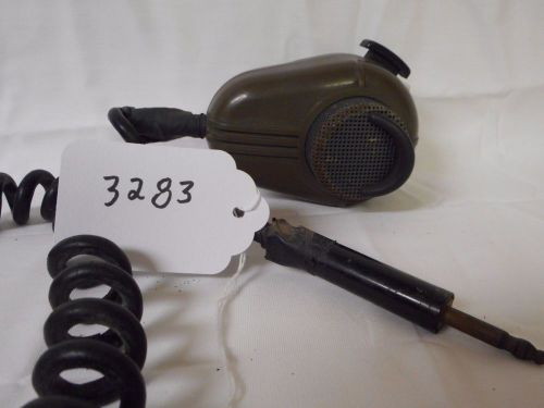 Vintage shure 488t aviation microphone (3283)