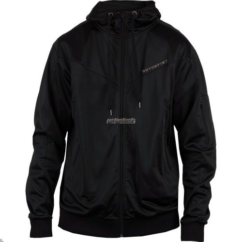 2017 motorfist cliff hoodie - black