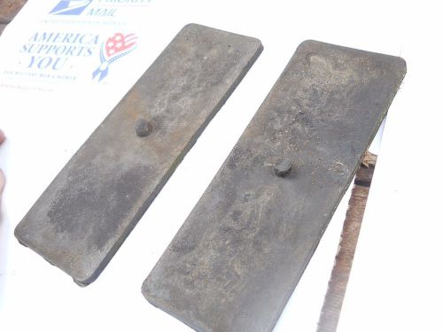 1977 skidoo 340 everest electric parts: both gas tank rubber pads 572-1338
