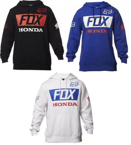 2017 fox racing adult, men's honda basic pullover, hoodie, sweatshirt, hoody
