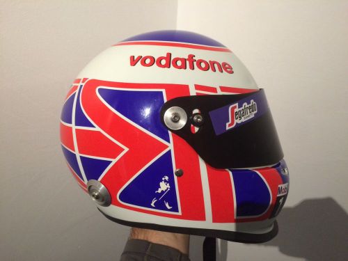 Helmet f1 mclaren mercedez jenson button auto racing replica