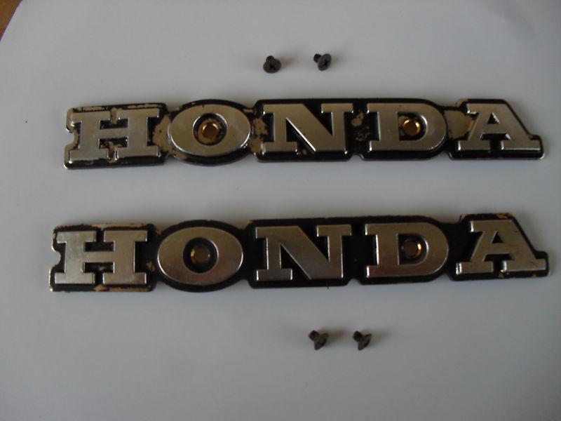 Oem honda cx500 tank emblem