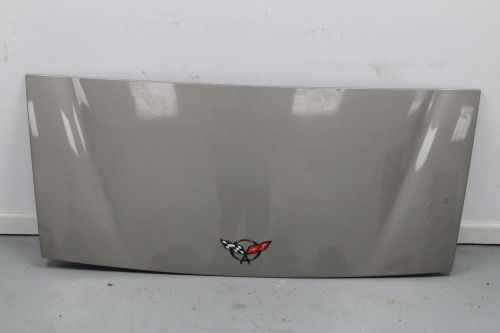 1997-2004 corvette c5 z06 frc hard top trunk lid panel pewter used oem gm