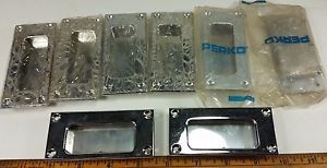 Perko 1110 chrome flush pull lot of 8
