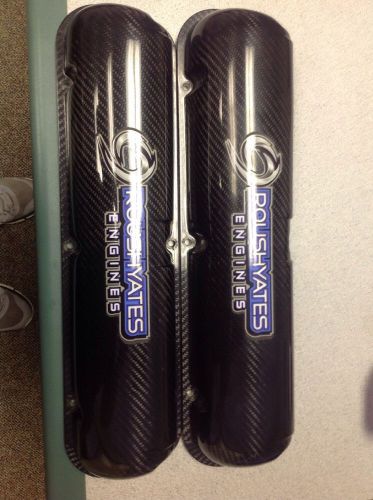 Carbon fiber ford valve covers rough yates ascs sprint cars