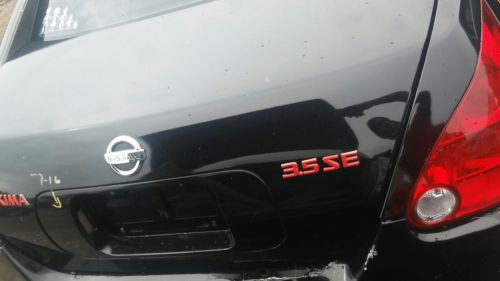 2005 2006 nissan altima -trunk lid tail gate used original part