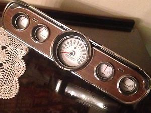 66 ford mustang instrument cluster 140 mph speedometer 5 gauge 1966 65 dash