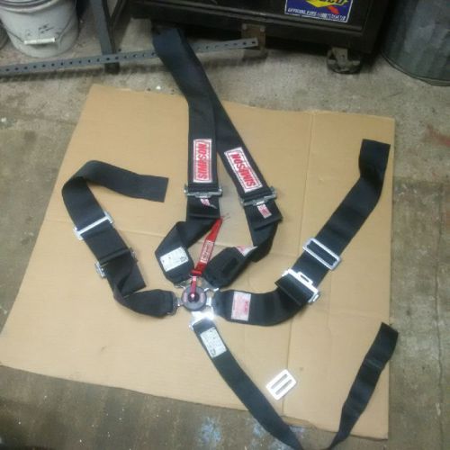 Simpson 5  point harness camlock black   expired