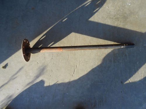 Mg midget  steel wheel axle