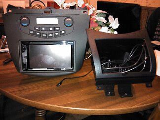Metra honda accord 2003-2007 kit 99-7803g &amp; lower pocket * no radio 2yr warranty