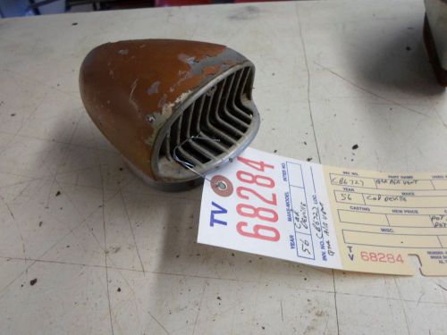 1956 cadillac rear quarter fresh air intake scoop street rod scoop