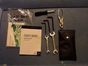2011 suzuki hayabusa gsx1300r oem factory owners manual tool kit #k617