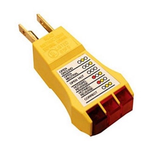 Rv trailer red/amber light display circuit tester prime products 12-4061