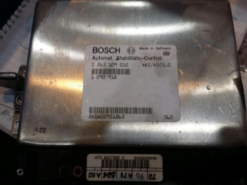 Bmw bmw 540i chassis brain box transmission; (ags-lt, rh engine compartment, i