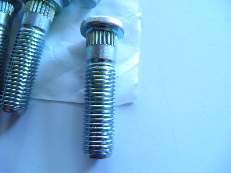94501734 wheel stud bolt (quantity 9-studs) chevrolet aveo pontiac g3 new oem 