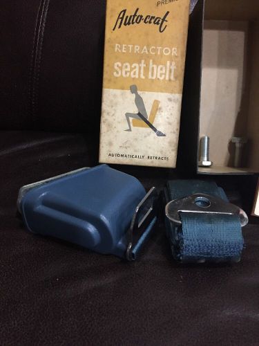 Nos vintage autocrat retractor seatbelt
