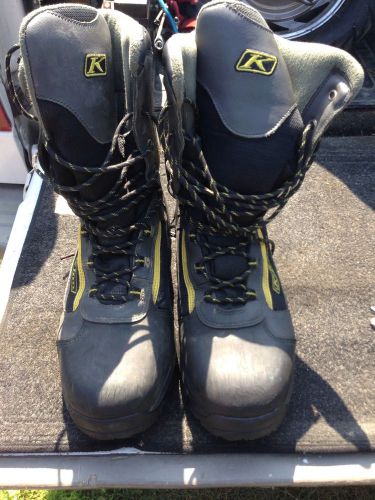 Klim snowmobile boots