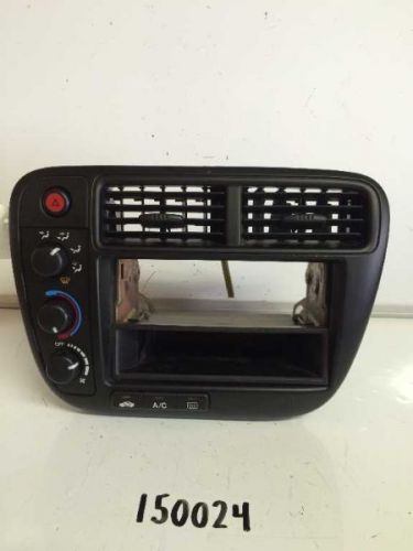 99 00 honda civic temp control heater ac  knob type cpe dohc and vtec 96988