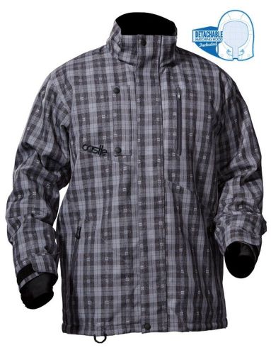 Castle core template insulated winter cold weather snowmobile coat jacket