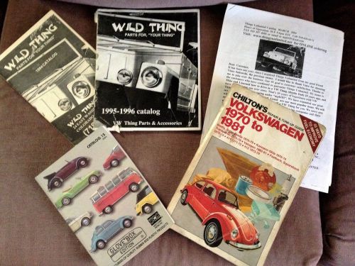 Vw thing parts catalog