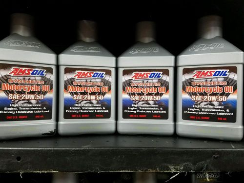 Synthetic motor oil - amsoil 20w-50 4 quarts