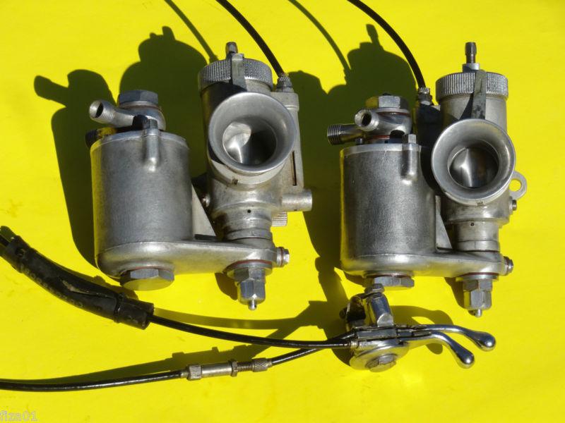 Pair of amal 10tt9 carburetors – vincent  rapide   black shadow 