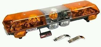 Wolo 7000-A Infinity 1 Amber Lens 12-Volt Halogen Rotating Roof Mount Light Bar, US $250.00, image 1