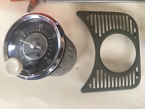 Drager accessory fuel gauge vw split oval bus nos