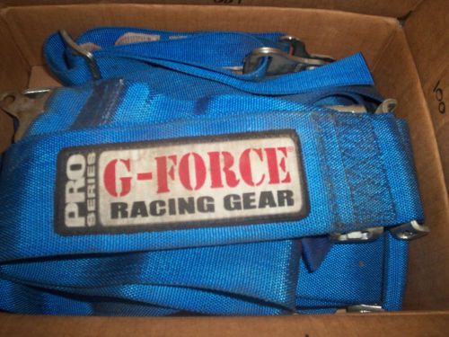 G force seat belts cam lock style