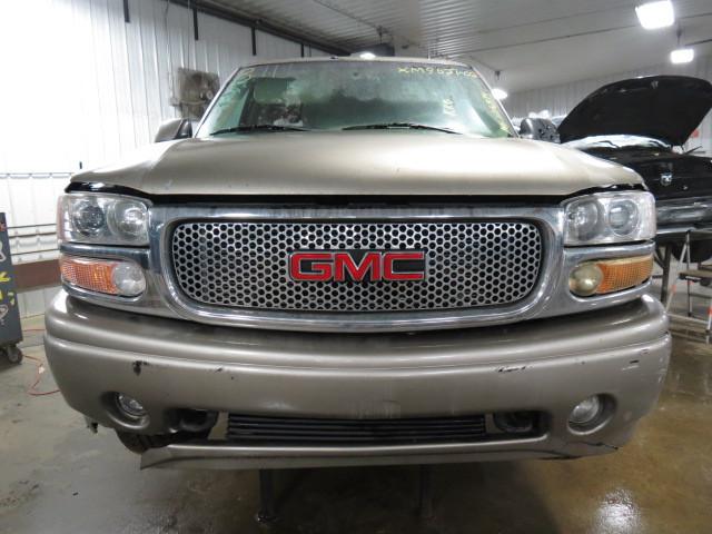 2002 gmc yukon denali xl 1500 rear seat belt & retractor only 2nd row left tan