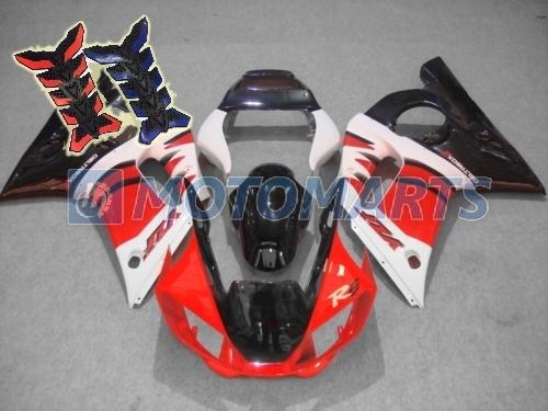 Free tank pad! fairing kit bodywork for yamaha yzf 600 r6 1998 1999 00 01 02 ao