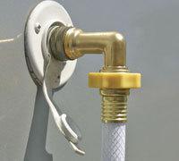 Camco 22502 hose elbow 90 degree trailer rv