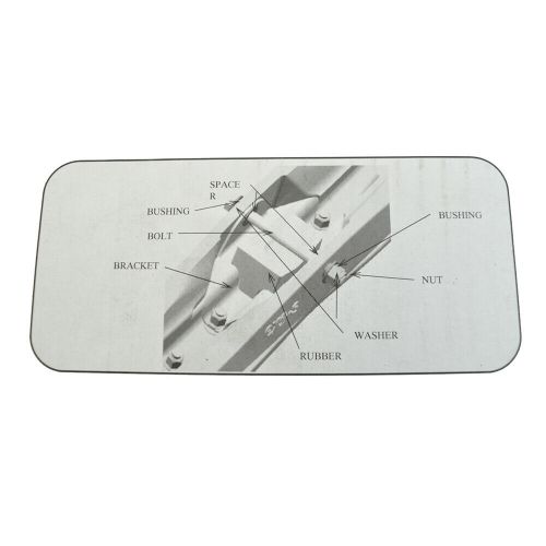 Exo-s touring skis mount kit &amp; 4" carbides for arctic cat fits some 2016-2017