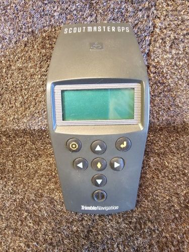 Trimble navigation 17319 scout master gps with case