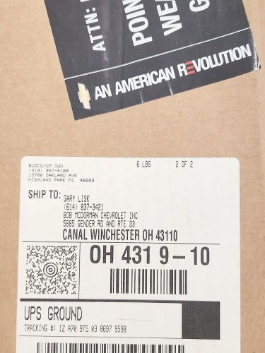 VTG~OEM~DEALER SHOWROOM BANNER CHEVROLET AN AMERICAN REVOLUTION~NOS, US $79.95, image 5