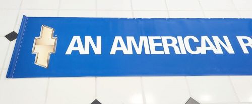VTG~OEM~DEALER SHOWROOM BANNER CHEVROLET AN AMERICAN REVOLUTION~NOS, US $79.95, image 9