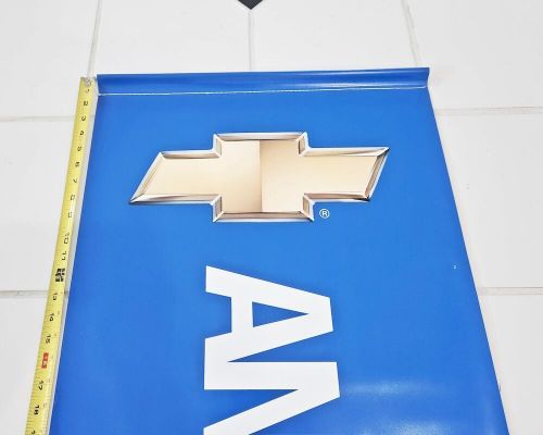 VTG~OEM~DEALER SHOWROOM BANNER CHEVROLET AN AMERICAN REVOLUTION~NOS, US $79.95, image 11