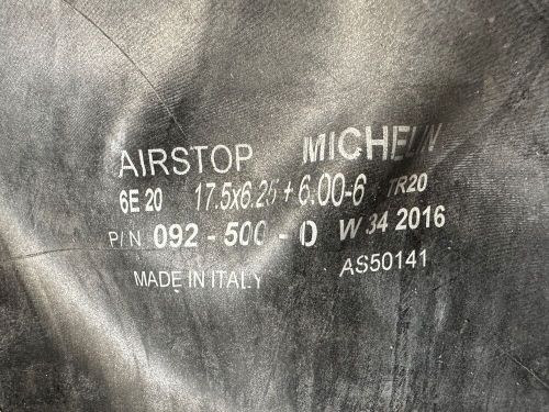 Michelin airstop tube 6.00-6 p/n: 092-500-0 , tr-20