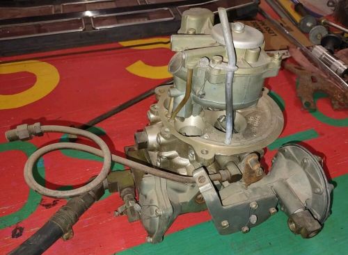 1960's HOLLEY 4 BARREL CARBURETOR, MILITARY APPLICATION, TRUCK, TANK, BOAT, US $250.00, image 13