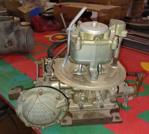 1960's HOLLEY 4 BARREL CARBURETOR, MILITARY APPLICATION, TRUCK, TANK, BOAT, US $250.00, image 14