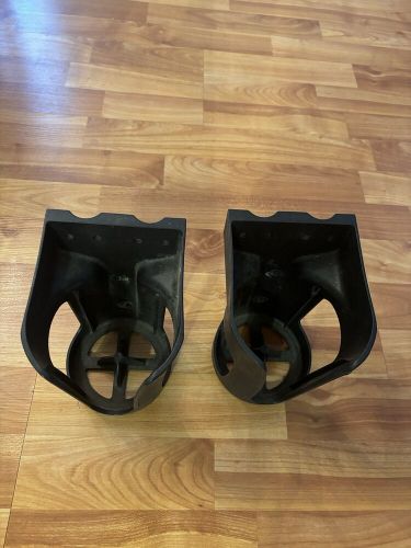 Club car precedent/onward golf cart sand bottle holders. set of 2 used. oem