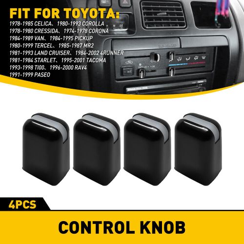 4pcs Heat AC Control Knob Button Switch For 1996-2000 TOYOTA RAV4 95-01 TACOMA, US $11.99, image 5