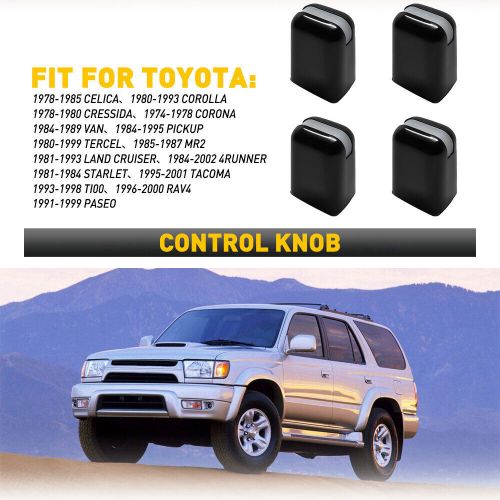 4pcs Heat AC Control Knob Button Switch For 1996-2000 TOYOTA RAV4 95-01 TACOMA, US $11.99, image 12