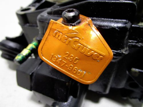 1347-9661A3 Mercruiser 230 Sterndrive V8 Rochester Quadrajet 4 Barrel Carburetor, US $179.95, image 19