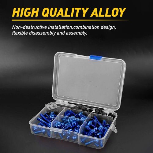 Motorcycle Fairing Bolt Kit Screw For Suzuki 600 GSXR 750 Hayabusa 1000 GSX1300R, US $22.09, image 2